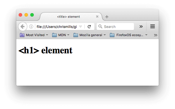 一秒了解HTML包含的元素